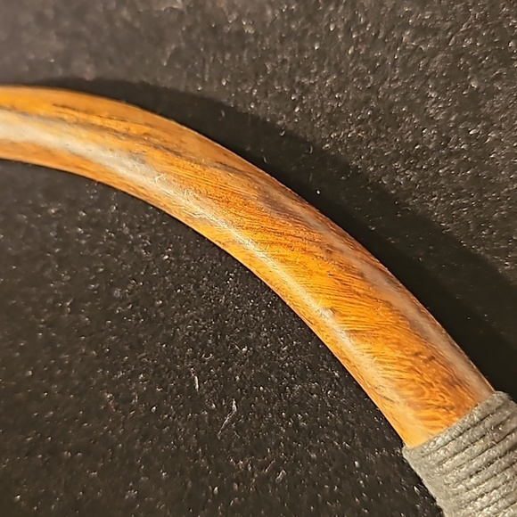 BOHO Wooden, Twine, Resin & Abalone 18" Necklace - Picture 4 of 6